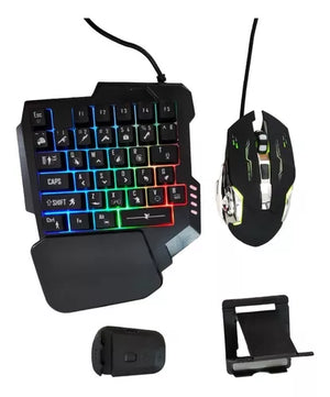 Combo Gamer Teclado Membrana